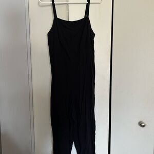 Old Navy Black Sleeveless Jumpsuit